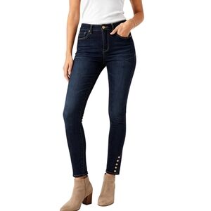 Anthropologie Pilcro & The Letterpress High Mid Rise Skinny Jeans Sz 29